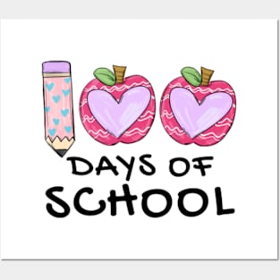 100 days of school Posters and Art